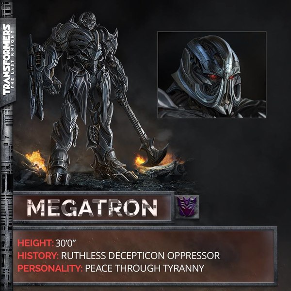 Transformers The Last Knight   Megatron Full Robot Mode Reveal In New Promo Art (1 of 1)